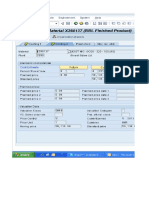 Worksheet in Standard Price