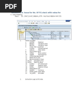 8000007974: Issue For No. of FG Stock With Value For