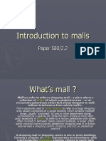 Introduction To Malls