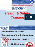 RAK Power & Desalination Plant Fire Safety Training