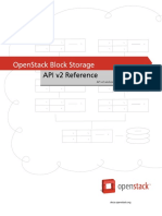 Openstack Blockstorage API Ref