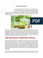 Obat Sipilis Amoxicillin