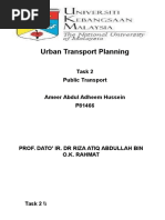 Download Assignment Urban Public Transpor by Ameer SN293906579 doc pdf