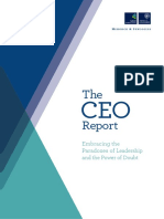 CEO Report: Embracing Change, Doubt and Paradox