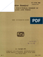 Is-11130-1984-Criteria for Structural Design of Barrages and Weirs