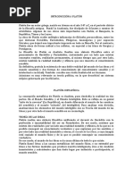 Platón 2º Bachillerato