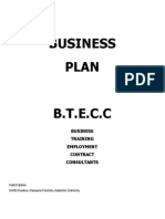 Business Plan B.T.E.C.C: Business Training Employment Contract Consultants