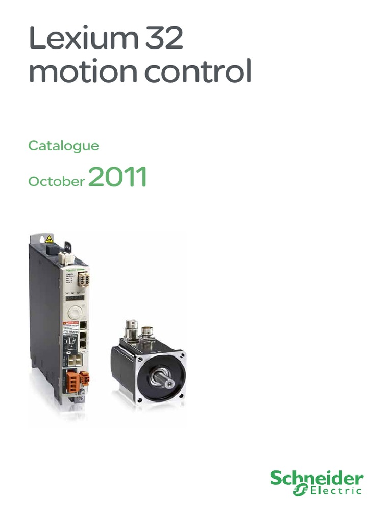 Lexium 32 Motion Control | PDF | Servomechanism | Electrical Connector