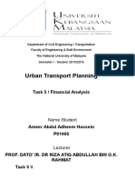 Assignment Urban Financial Analysis