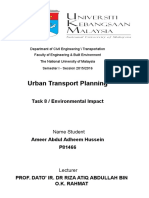 Assignment Urban Environmental Impact