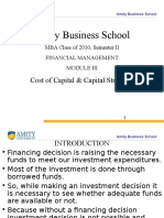 Capital Structure