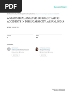 Analysis of Road Traffic Accidents in ASSAM