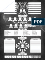 Victorian A 3 RD Edition Character Sheet