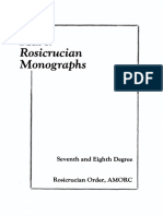 Index of Rosicrucian Monographs (Degrees 7 and 8)