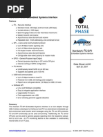 I2C/SPI Host Adapter.