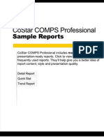 Cost Ar Comps PR of Essi Onal: Sampl E Reports