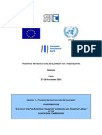 Transport Infrastructure Development For A Wider Europe