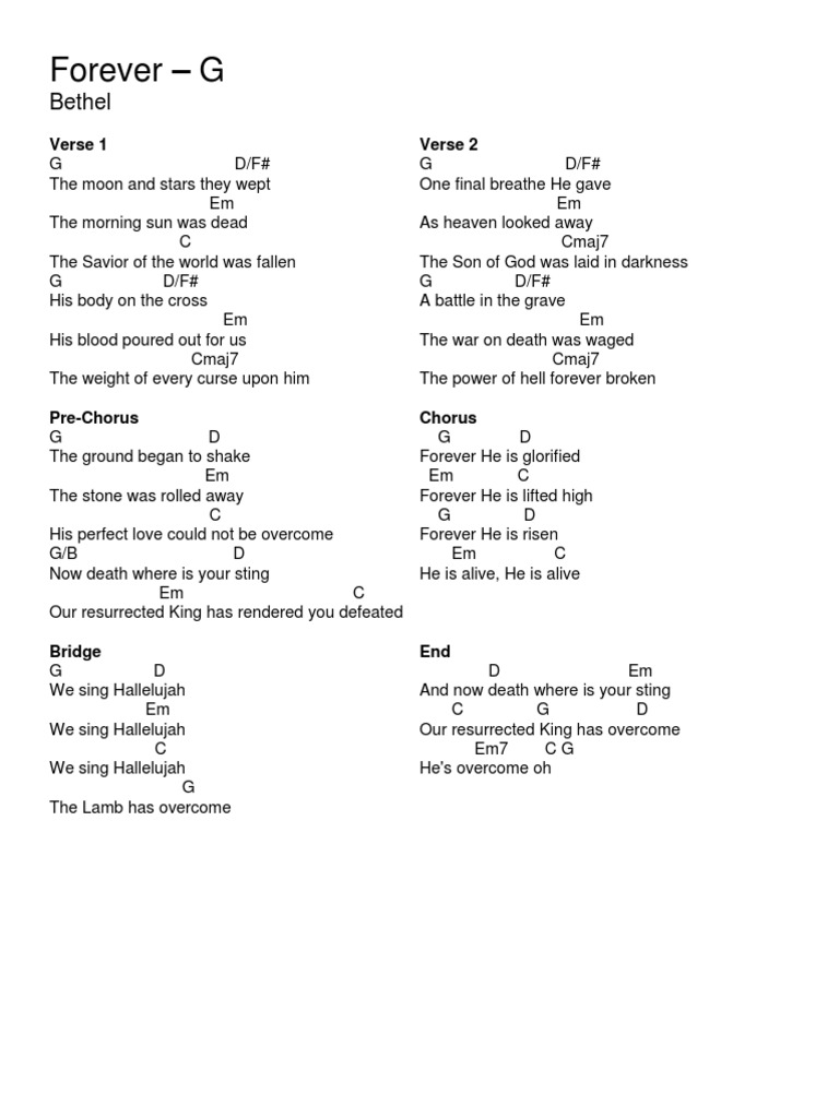Forever Bethel G