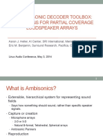 The Ambisonic Decoder Toolbox: Extensions For Partial Coverage Loudspeaker Arrays