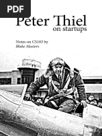 Download Peter Thiel on Startups Notes by Feynman2014 SN293939766 doc pdf