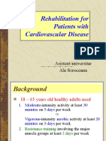 Rehabilitation For Patients With Cardiovascular Disease: Asistent Universitar Ala Soroceanu
