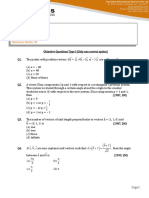 Test Paper Vectors PDF