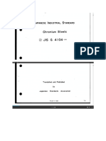 JIS G 4104 Japan Industrial Standard