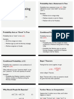 Bayesian Updating 2012