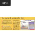 Crea marcas de agua para tus fotos