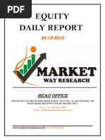 Equity Daily Report: Head Office