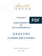 Bibliography of Sri Aurobindo's Savitri