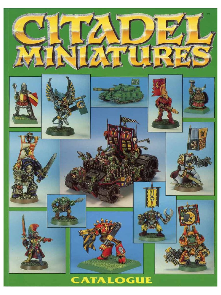 Citadel Miniatures Catalog 1992 Part 3 Green - Enhanced | PDF