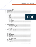 W78E054D/W78E052D Data Sheet: Table of Contents