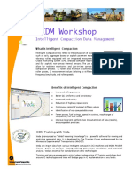 FHWA ICDM Workshop - Intelligent Compaction Data Management