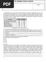 Avaliação Biologia - 1 Ano Manhã - Cópia