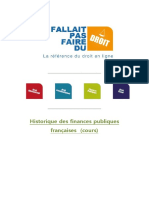 Historique Des Finances Publiques Franaises PDF