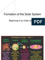 Formation of The Solar System Powerponit