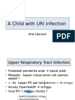 A Child With URI Infection