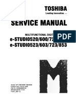 Service Manual E-Studio 520-523-600-623-720-723-850-853
