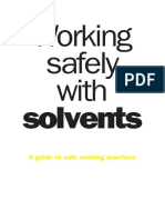 Indg273 - Working Safely With Solvents