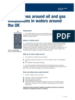 Indg189 - Safety Zones Around Oil and Gas Installations in Waters Around the UK