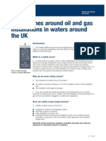 Indg189 - Safety Zones Around Oil and Gas Installations in Waters Around The UK