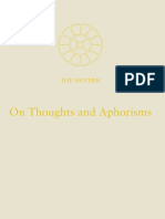 on Thoughts and Aphorisms