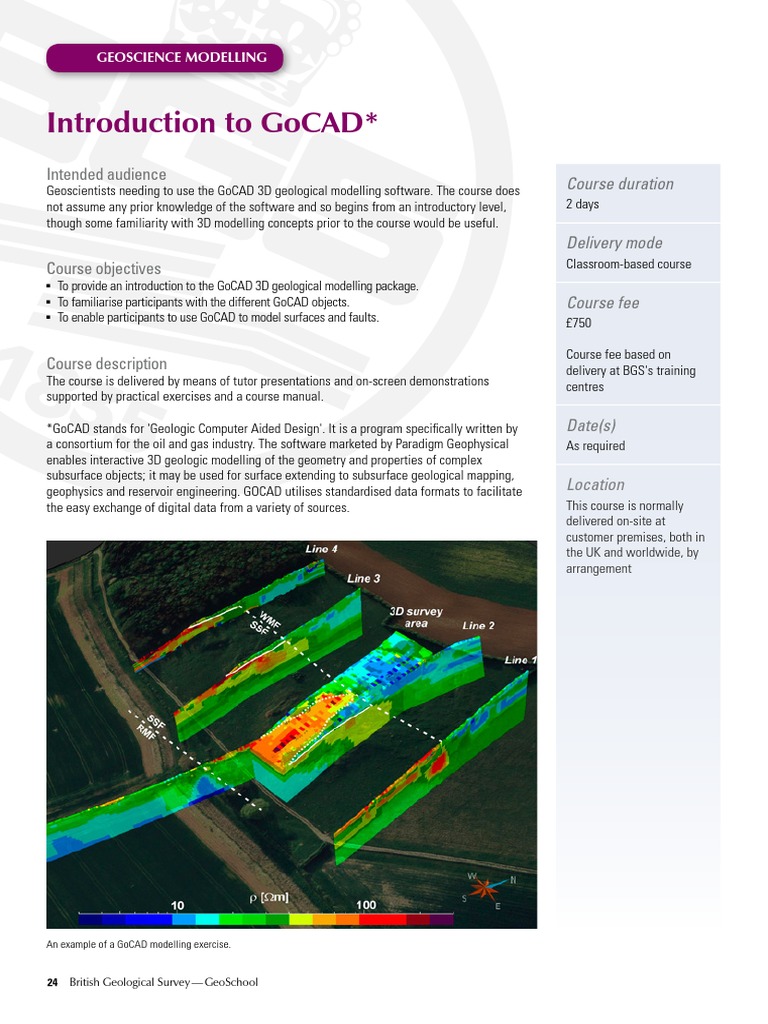 Introduction To Gocad | PDF