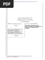 Supplemental Damages Proposed Order