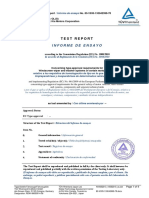 Informe de Ensayo: Test Report