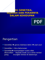 Ilmu Genetika, Sejarah Dan Peranannya Dalam Kehidupan