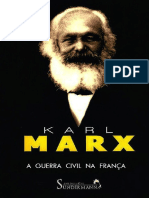 Karl Marx - A Guerra Civil Na França