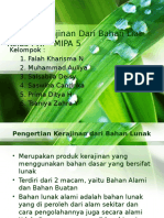 Produk Kerajinan Dari Bahan Lunak