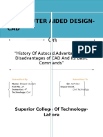 Assignment On: Computer Aided Design-CAD